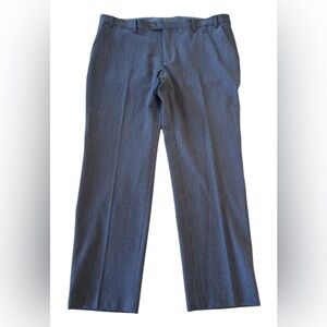 Lauren Ralph Lauren Textured Blue Check Classic Fit Pants Mens 40x30 Black Label